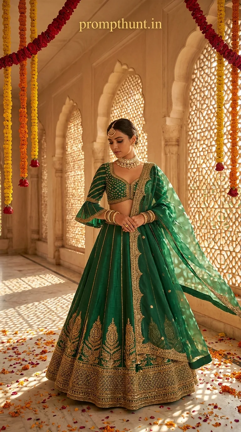 Bollywood Met Gala Royalty High-Fashion Editorial AI Photo Editing Prompt