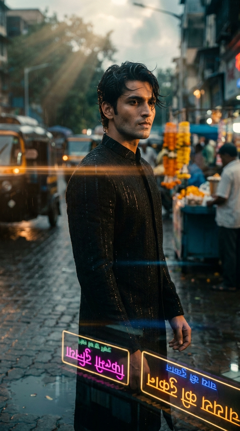 Bollywood Superstar Hyper-Cinematic Street Legend Gemini AI Photo Editing Prompt