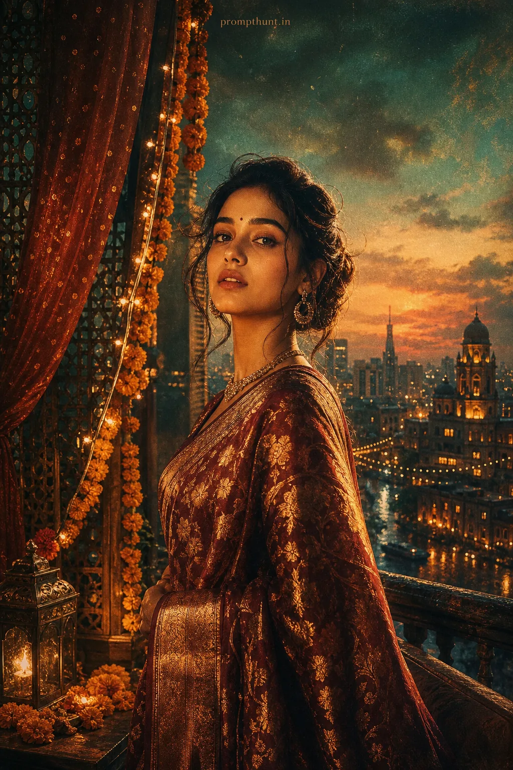 Cinematic Indian Poster Cover AI Photo Editing Prompt