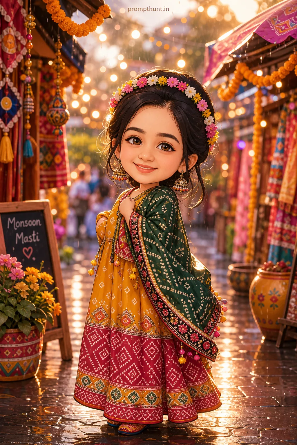 Cute Chibi Kawaii Portraits AI Photo Editing Prompt