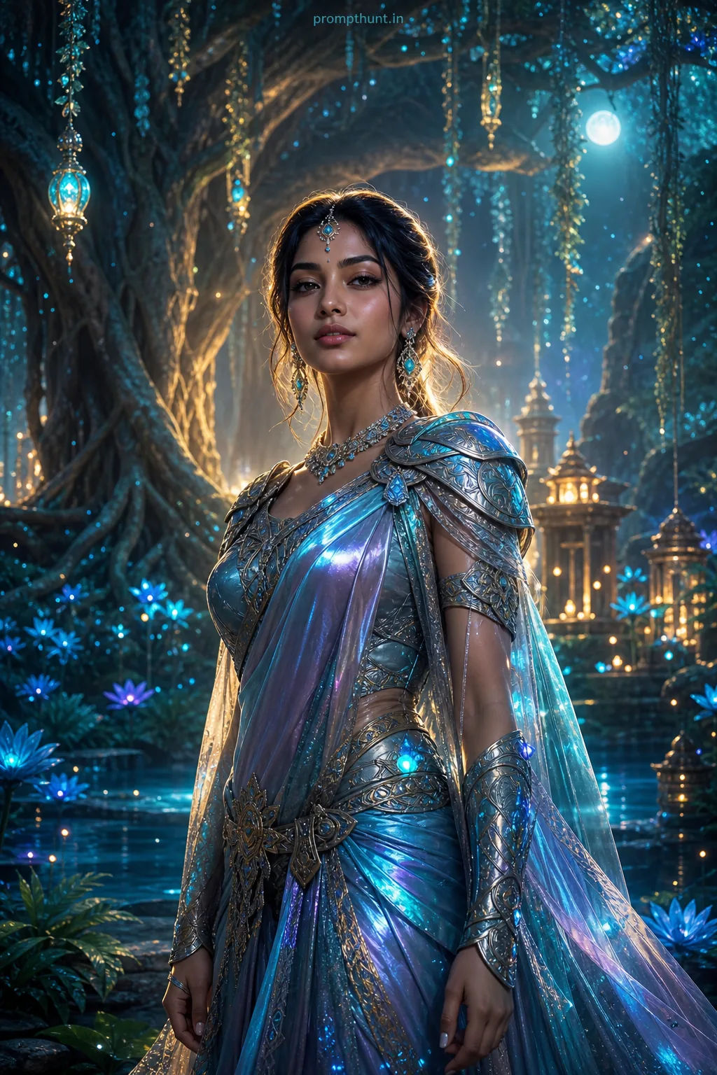 Ethereal Avatar-Inspired Fantasy Aura AI Photo Editing Prompt