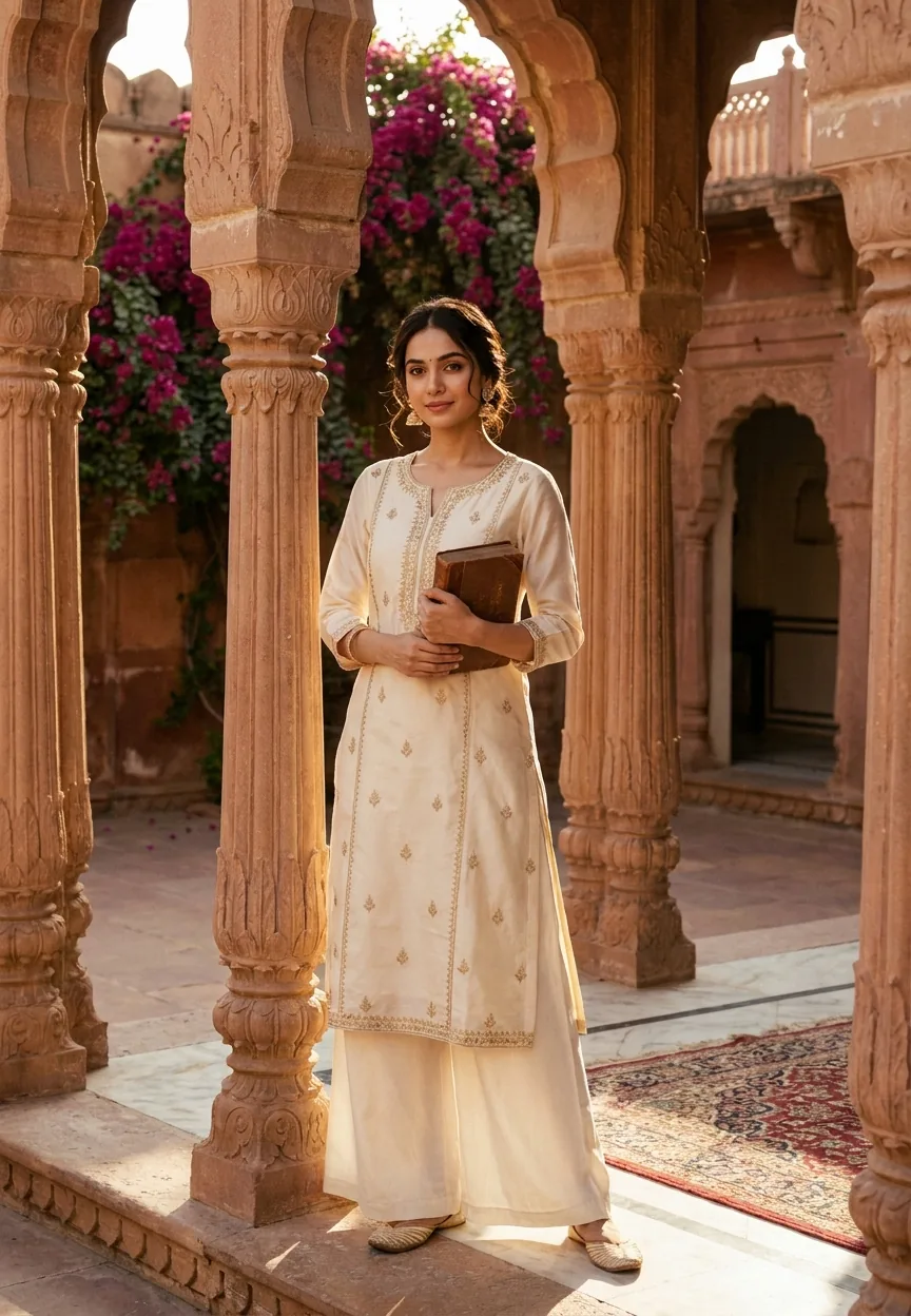 Indian Old Money Aesthetic Royal Look Gemini AI Photo Editing Prompt