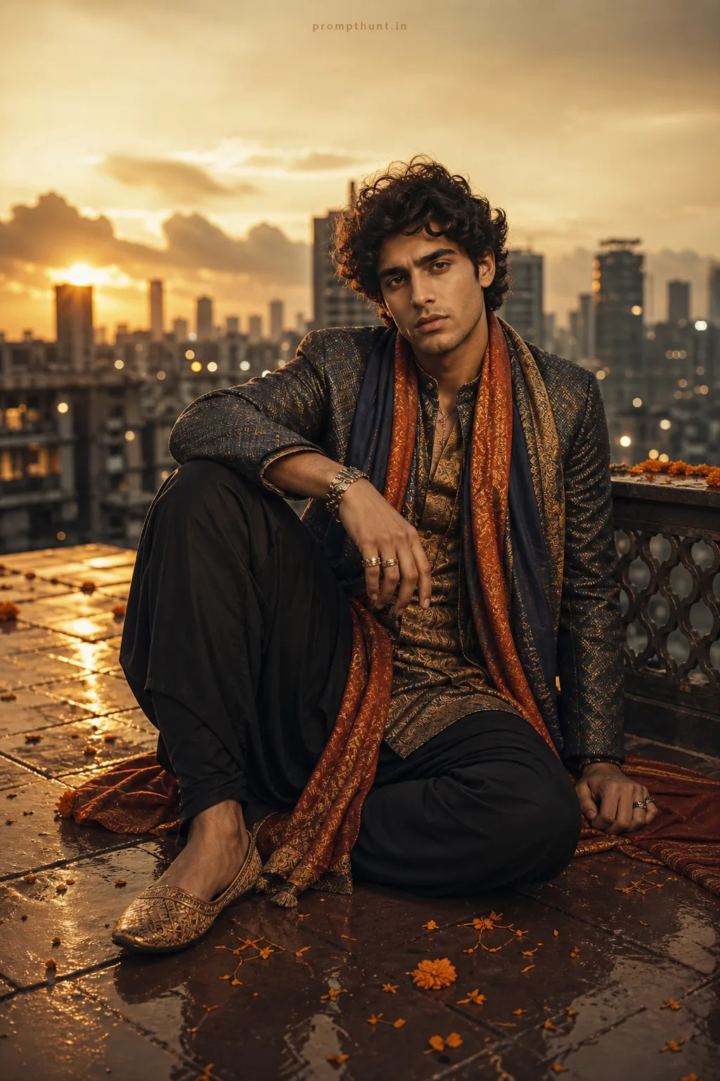 Indian Urban Chic Editorial Photography AI Photo Editing Prompt