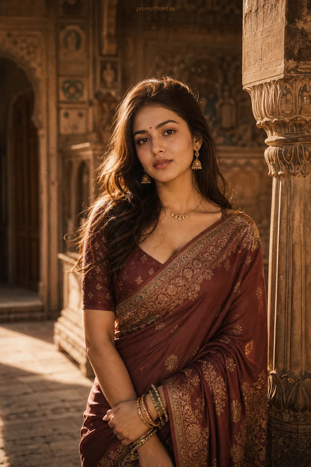 Timeless Indian Classic Portrait AI Photo Editing Prompt