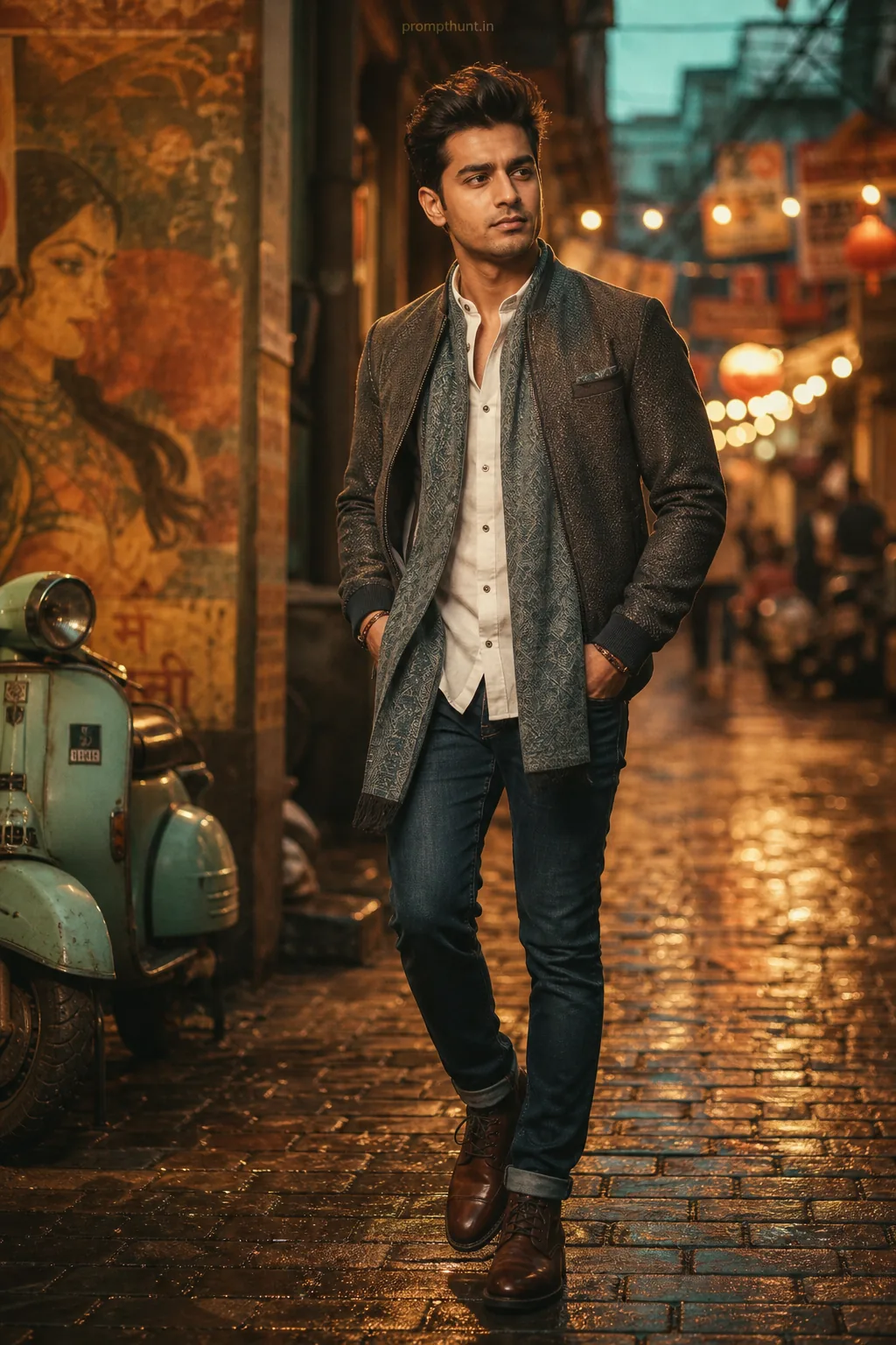 Urban Desi Men's Style AI Photo Editing Prompt