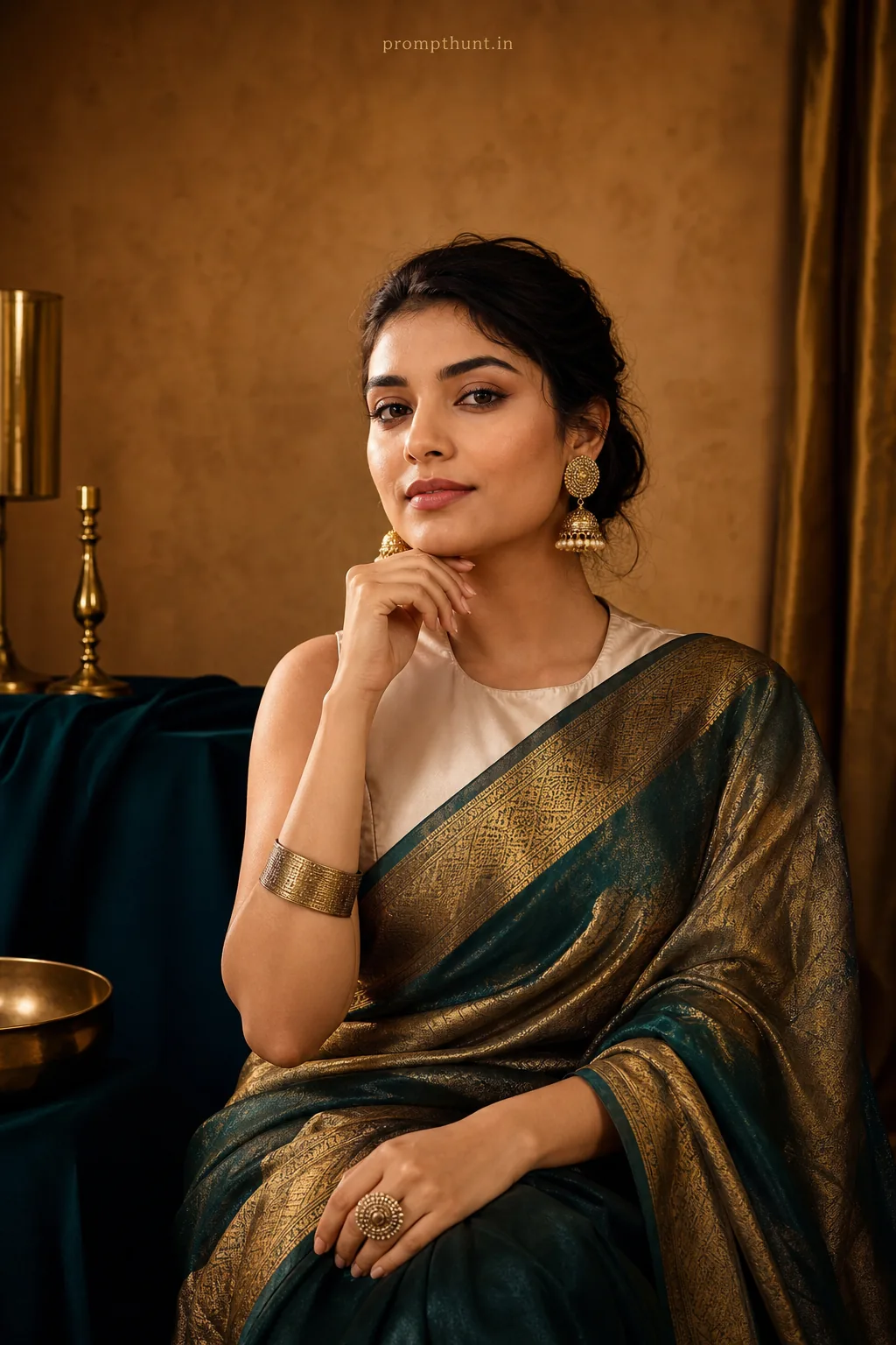 Urban Indian Commercial Studio Lighting AI Photo Editing Prompt